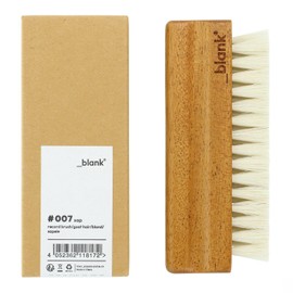 _blank #007sap | Schallplattenbürste | Plattenbürste | Ziegenhaar hell | Sapele