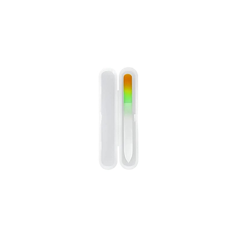 TOOLS FOR BEAUTY Glass manicure pedicure nail file + plastic