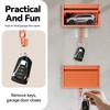 Wall Mount Car Key Holder with Auto Door Opener, 3D