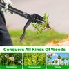 LLARGUEST Weed Puller Tool, 61" Stand Up Heavy Duty Gardening