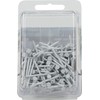 Hillman Fasteners 461819 White Painted Stainless Steel Trim Nails, 6