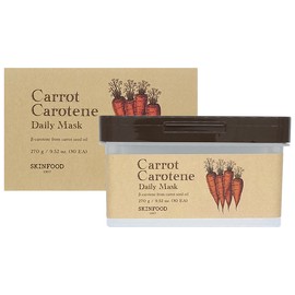 skin food Easy moisturizing mask pack Skinfood Carrot Carotene Daily Mask 30 sheets / 간편한 수분마스크팩 스킨푸드 캐롯 카로틴 데일리 마스크 30매