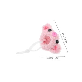 SUPVOX Adjustable Mini Pet Hat Strap for Hamsters Guinea Pigs Hedgehogs Lizards Lightweight Comfortable Animal Costume Accessory for Parties Photoshoots and Everyday Wear