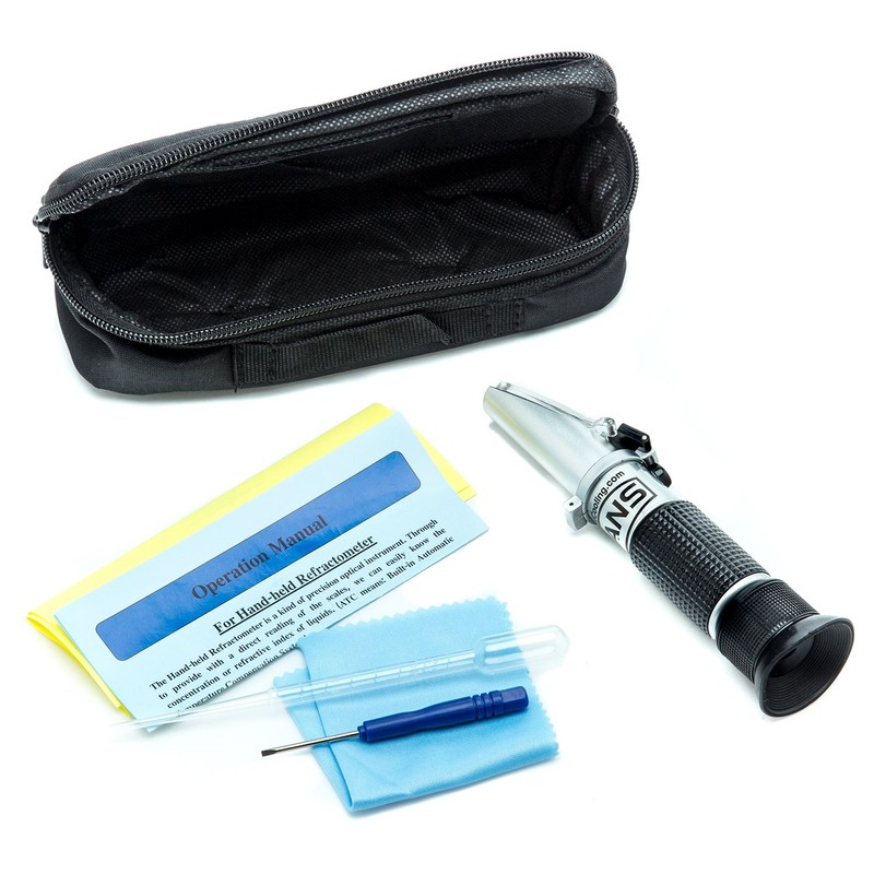 EVANS Analog Refractometer E2196 Designed to Accurately Test for Residual