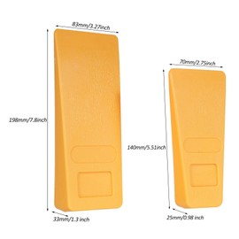 Tree Felling Wedges, Chainsaw Wedges, Tree Cutting Equipment, Tree Cutting Equipment for Safe Tree Cutting, Tree Felling Wedge to Guide Trees Stabilize and Safely to Ground for Loggers and Fallers