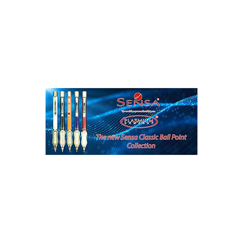 Sensa Classic Retractable Ballpoint Pen - Mango Orange