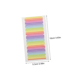 WOONEKY 10pcs Wig Patch Double Sided Tape Woven Belt Hair Curler Spanner Pliers Wrench Hair Tail Rollers Anti-Slip Wrench Folding Packaging Boxes Woolen Belt Adult Connectors Air Vents Pu