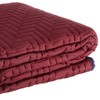 Martex Full/Queen Size Coverlet, Red/Navy Blue