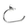 Wenko Towel Ring Puerto Rico with Power-Loc, Zinc Chrome, 6.5