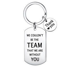 MADHAHEFU Coaches Gifts for Men Thank You Keyring Manager Gift Team Leader Present Best Boss Mentor Appreciation Gift