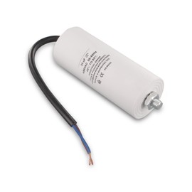 DL-pro Capacitor 20.00µF 450V 418mm Universal with Connection Cable and Mounting Screw
