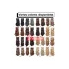 Extensiones De Pelo Ondulado Sintético 6pcs Mujeres