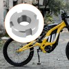 YINETTECH 1 x Bicycle Metal Swing Axle Nut Rear Axle