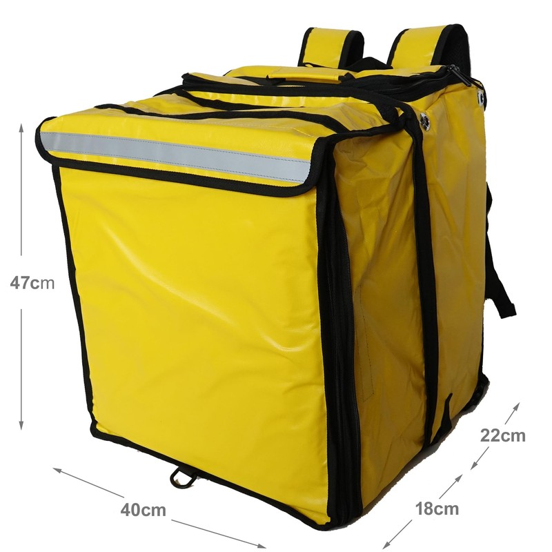 Packir PK-GV: Extendable Food Delivery Rucksacks, Flexible Pizza Takeaway Bags,
