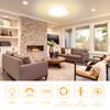 Ceiling Light LED Ceiling Light Flat Round Warm White 18