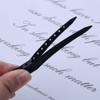 Allereya Metal Hair Clips Black Hair Pin Clip Duck Bill
