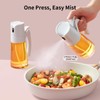 Ankou Olive Oil Sprayer Oil Spray Bottle,10oz/300ml Oil Dispenser Spray