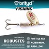 trifyd® Fishing 5 Pcs Spinning Spoons for Trout and Small