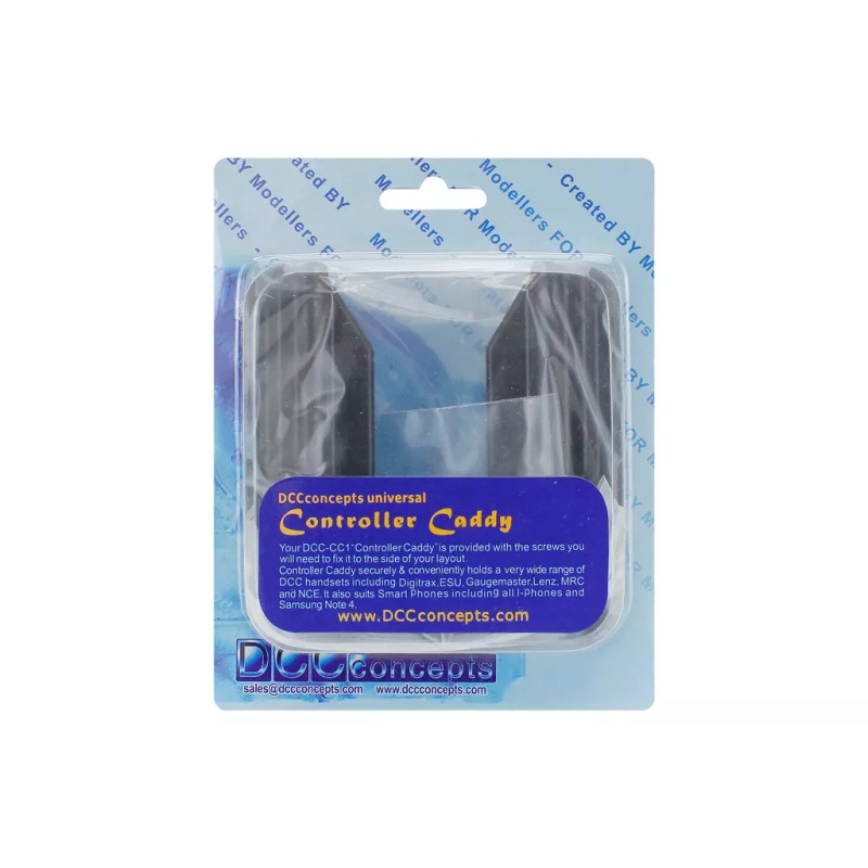 DCCconcepts DCC Concepts ~ Controller Caddy ~ Universal Throttle Handset