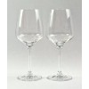 Rona Wine Glass Clear 3-3/4 inch Diameter Set of 2