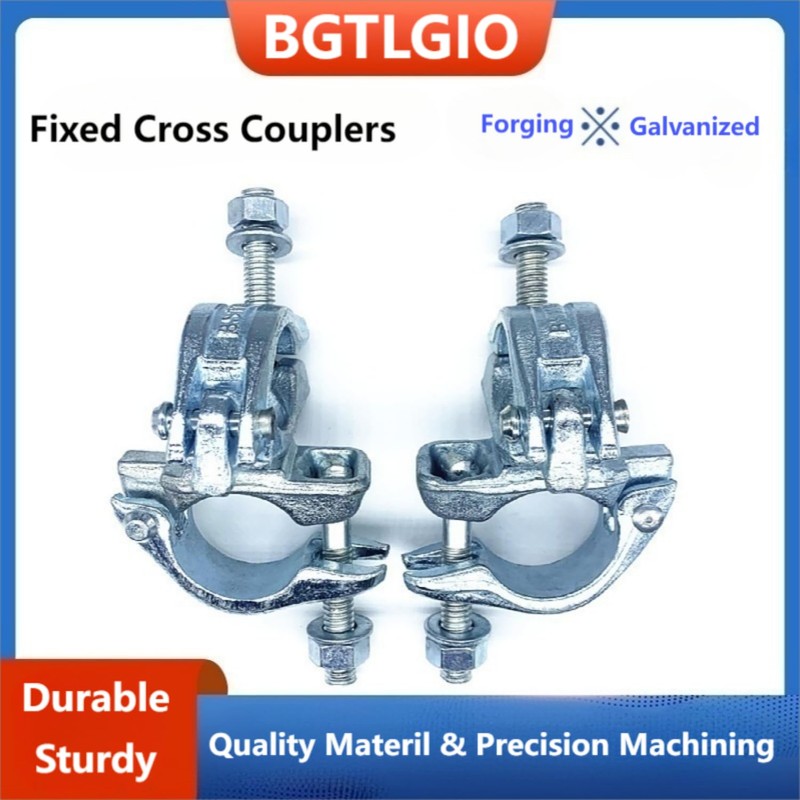 Scaffolding Forged Couplers,Fixed Right Angle Pipe Clamp,Cross Pipe Clamps For