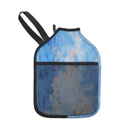 Table Tennis Paddle Bag, Table Tennis Paddle Case, Waterproof Ping Pong Paddle Storage, Ball Storage Case, For Adults and Children, Racket Storage Bag, Protective Cover, Drop Prevention, Waterproof