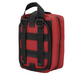 Haafoo Medical Molle Pouch Tactical - 1000D Nylon First Aid Pouch, Big Capacity EMT Pouch Utility, Heavy Duty Military Grade Rip-Away Ifak Pouch for Home and Outdoor Activities（Bag Only