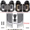 LED Light Running Turn Signal Lower Fairing Grills Switchback Flare