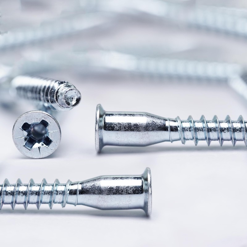 20 x Furniture Screws - Rustproof - Confirmat Screws Countersunk