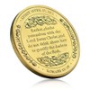 Christian Cross Coin Clothed in Christ Holiday Challenge Coin Gift