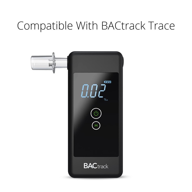 BACtrack Professional Breathalyzer Mouthpieces (20 Count) | Compatible with BACtrack
