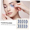 Baluue 5pairs False Lashes Rhinestones Dramatic Eyelashes for Eye-catching Makeup
