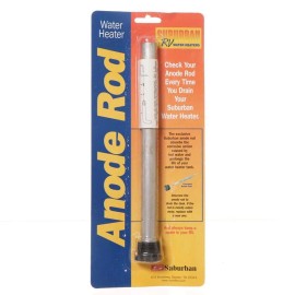 Suburban Magnesium Anode Rod for Suburban Water Heater Extends Life Improves Quality