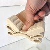 Soluko - Kit 4 Supporti ammortizzati porta doghe da 38mm