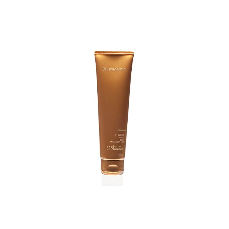 Academie Broncecran Unisex Body Milk SPF 15 Pack of 1 x 150 g)