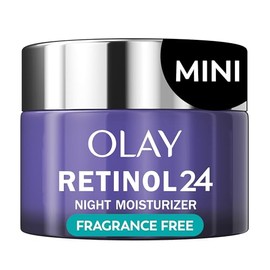 Olay New Regenerist Retinol 24 + Peptide Night Face Moisturizer, Fragrance-Free, Trial Size 0.5 oz
