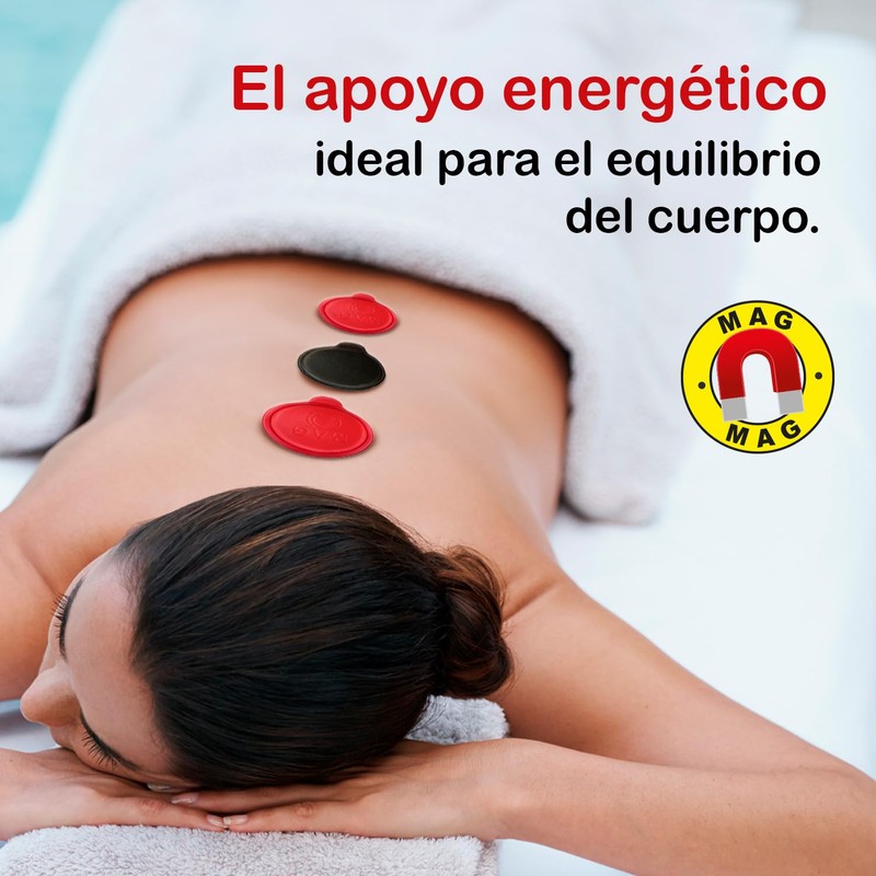 Imanes Terapeuticos Super Dominó 6 unidades