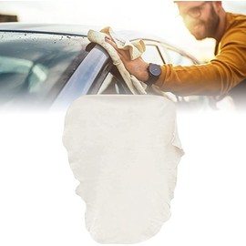 Fensterleder Auto Reinigungstuch, Auto Ledertuch, Fensterleder, Auto Trockentuch, Autopolierleder, Natürliches Chamois, M/60x40cm I Autoleder Tücher Aus Echtem Leder I Streifenfrei & Ultra Saugfähig