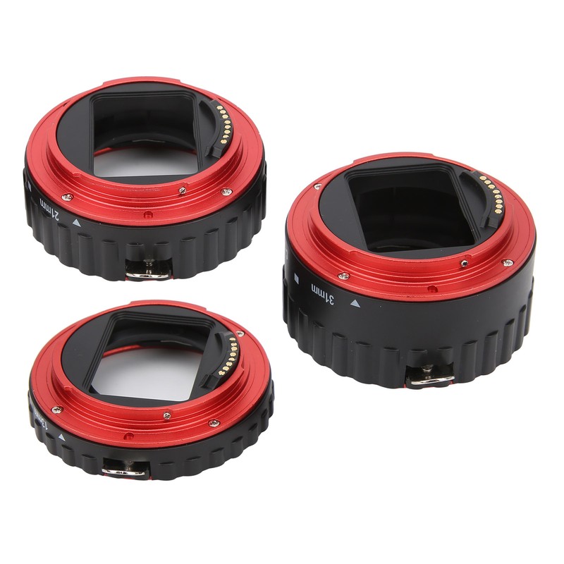 Auto Focus Macro Extension Tube Ring 13mm 21mm 31mm for