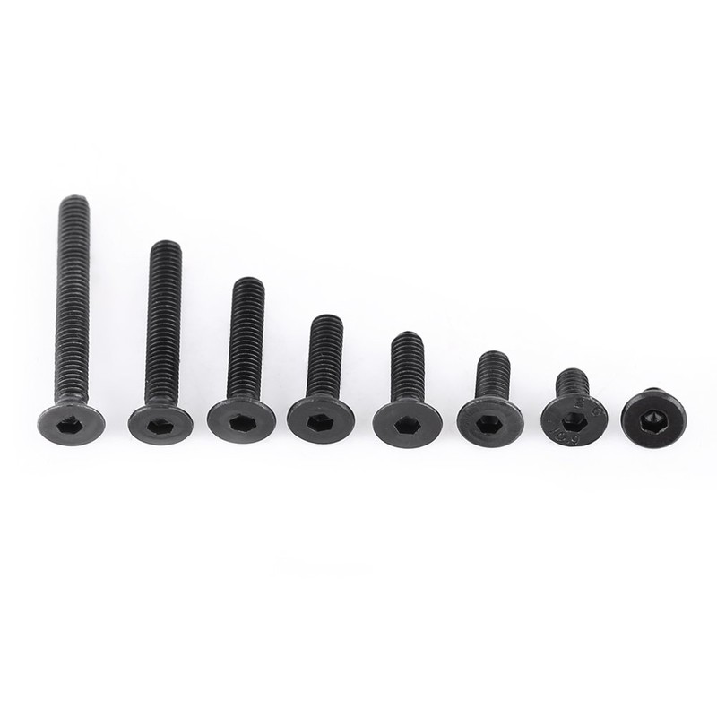 M3 Hex Countersunk Screws, 200 Pcs M3 Countersunk Countersunk Hex