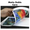 Papel Fotográfico Mate 100 Hojas Carta Doble Cara 220gr Blanco