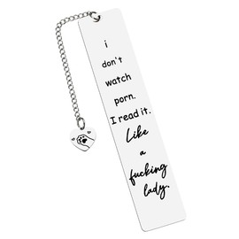 Funny Bookmark for Cat Lovers Book Club Gag Gifts for Women Girls Sister Best Friend Gifts Book Marks for Reading Book Lover Office Gifts for Coworker Engraved Fun Valentines Gifts for Girlfriend Wife