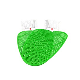 Klokicker Pisuar Accessories Urinal Football Goal Urinal Kicker Game Toilet Gate Urinal Grid Football Urinal Sieve Universal Grid Insert Toilet Strainer Urinal Insert Funny Fun Item Pack of 2