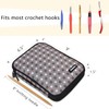 Damero Crochet Hook Case, Travel Storage Bag Organiser for Swing
