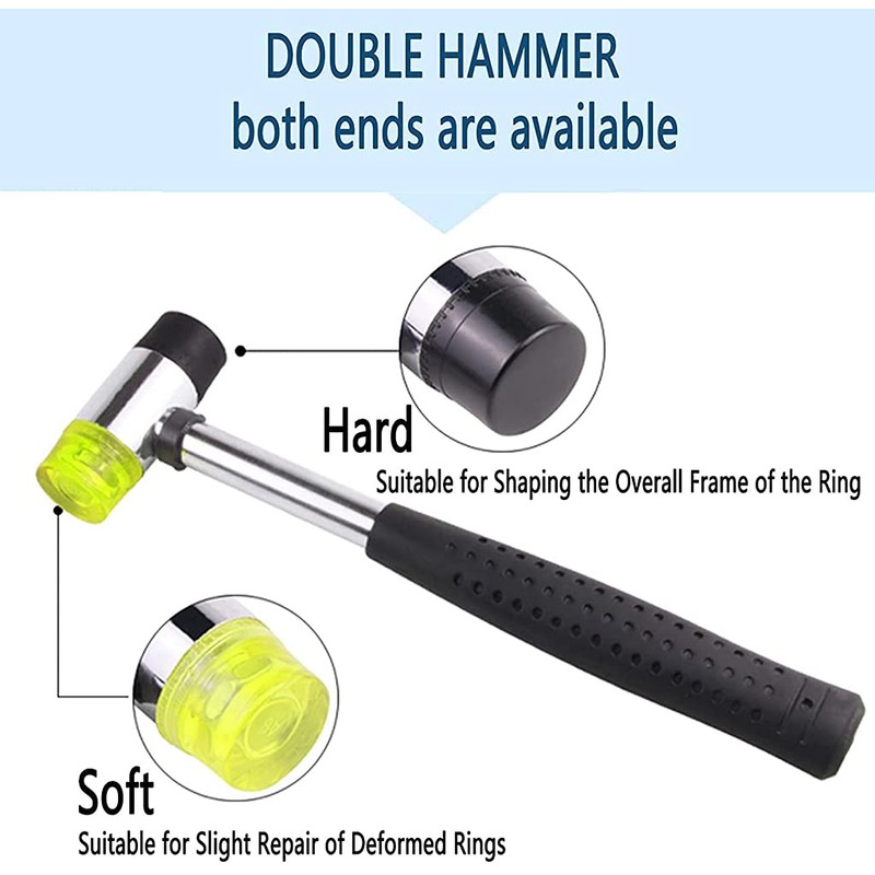 Ring Making Tools UK Ring Sizer Gauge with Ring Mandrel