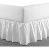 SlumberWell Queen Bed Skirt with Split Corners, Soft Microfiber, 12