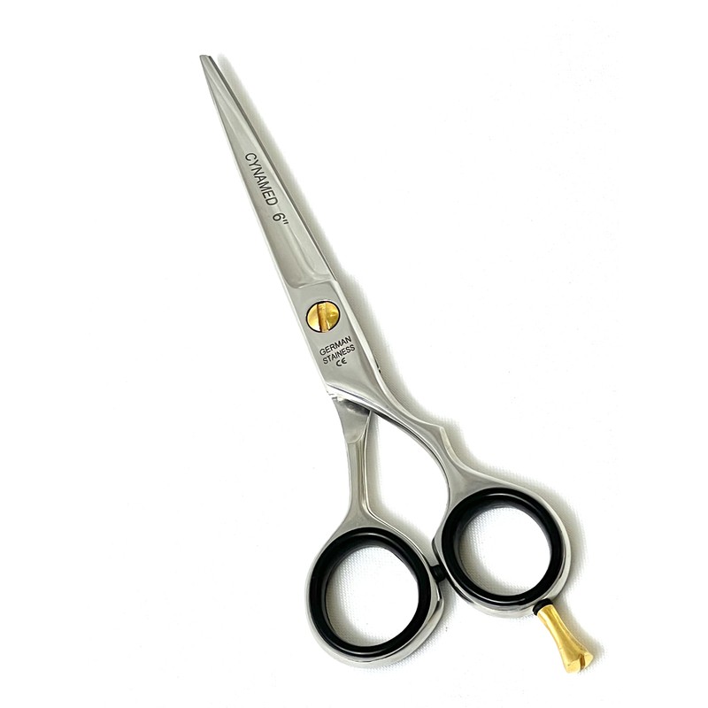German Professional Barber Scissors Shears With Polished Finish Size 6