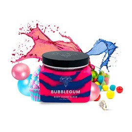 Diamond Empire Organic Bubblegum Body Sugar Scrub with Surprise Jewellery Inside (Surprise Jewelry Valued up to £2,500) (Ring R/S)