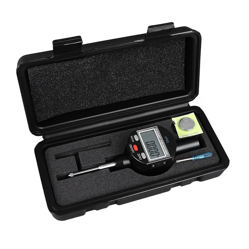 Dial Indicator Digital Display 0.00005in/0.001mm Resolution 0 to 25.4mm Range
