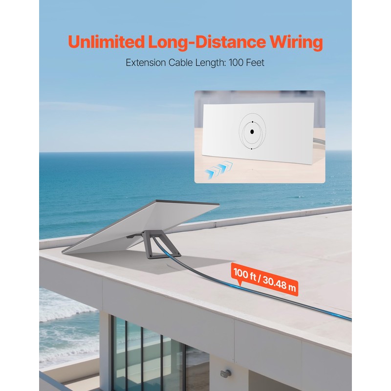 VEVOR Starlink Gen 3 Cable, 100 FT, 26 AWG Copper